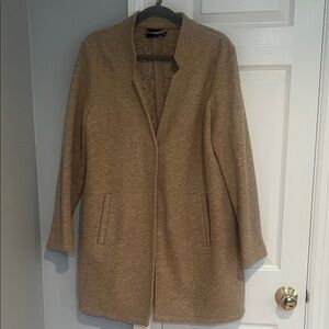 Vero Moda Classic oatmeal Tan overcoat